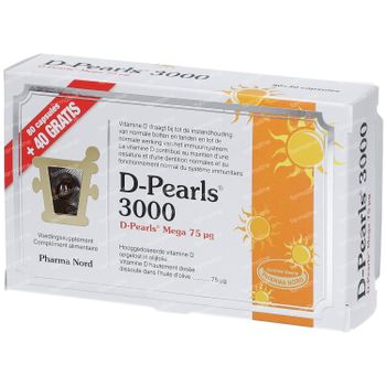 Pharma Nord D-Pearls 3000 PROMO 80+40 capsules