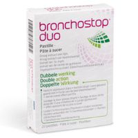Bronchostop Duo 20 zuigtabletten