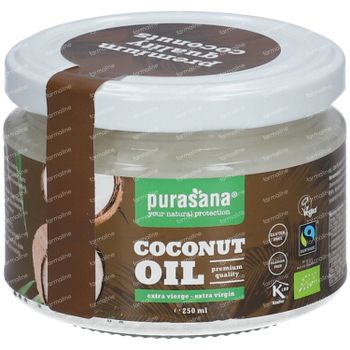Purasana® Huile de Coco Extra Vierge Fair Trade 250 ml
