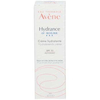 Avène Hydrance UV Rich Hydraterende Crème SPF30 40 ml