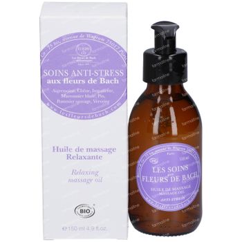 Elixirs & Co Les Soins aux Fleurs de Bach Anti-Stress Massageolie 150 ml