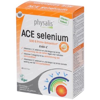 Physalis® ACE Selenium 45 comprimés