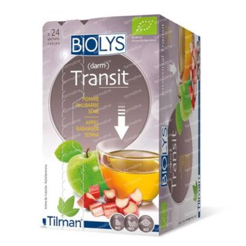 Biolys Appel - Rabarber - Senna 24 zakjes