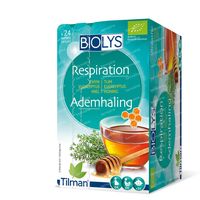 Biolys Thé Respiration Thym - Eucalyptus - Miel Bio 24 sachets Biolys Thé Respiration Thym - Eucalyptus - Miel Bio 24 sachets