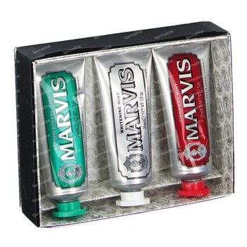 Marvis Box Classic - Whitening - Cinnamon 3x25 ml
