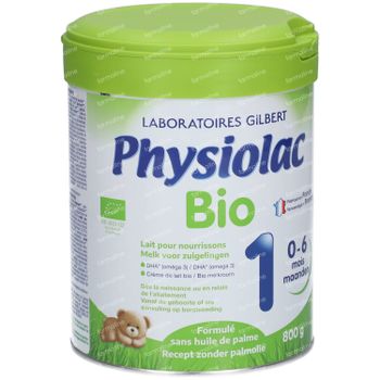 Physiolac Bio 1 Neue Formel 800 g pulver