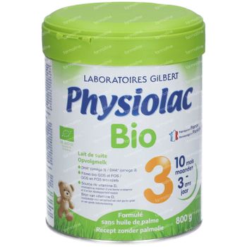 Physiolac Bio 3 Neue Formel 800 g pulver