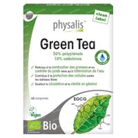 Physalis Thé Vert Bio 60  comprimés