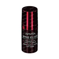 Apivita Wine Elixir Anti-Falten Augenkontur- und Lippencreme 15 ml