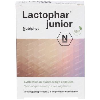 Nutriphyt Lactophar Junior 20 capsules