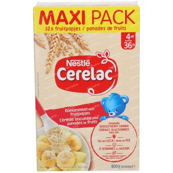 Nestlé Cerelac Koekjesmeel voor Fruitpapjes 800 g