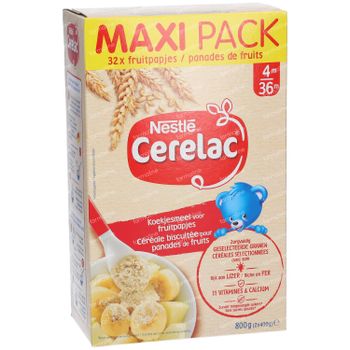 Nestlé Cerelac Koekjesmeel voor Fruitpapjes 800 g