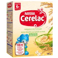 Nestlé® Cerelac Ceréal Biscuitée pour la Panade de Fruits Sans Gluten 300 g  - Vente en ligne!