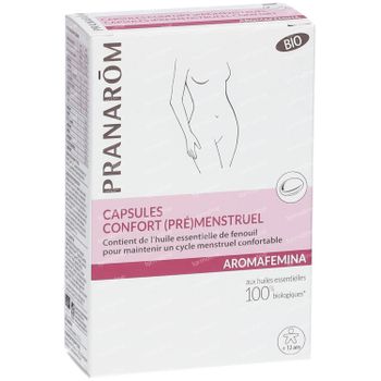 Pranarôm Aromafemina Confort Prémenstruel Bio 30 capsules