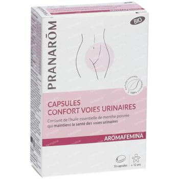 Pranarôm Aromafemina Voies Urinaires Bio 30 capsules