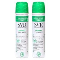 SVR Spirial Spray Végétal 48h New Formula Duo 2x75 ml