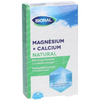 Bional Magnésium + Calcium Nouvelle Formule 40 capsules