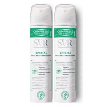 SVR Spirial Spray Anti-Transpirant Intense 48h Duo 2x75 ml