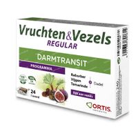 Ortis Vruchten & Vezels Regular Blokjes 24 st
