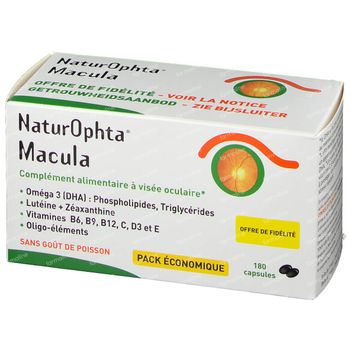 NaturOphta® Macula 180 capsules