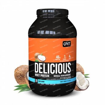 QNT Delicious Whey Protein Noix de Coco 908 g