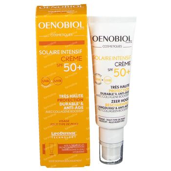 Oenobiol Solaire Intensif Crème SPF50+ 50 ml