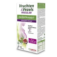 Ortis Vruchten & Vezels Regular 12x10 g stick(s)