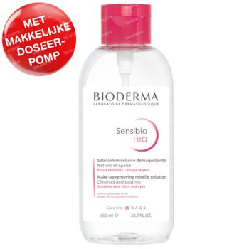 Bioderma Sensibio H2O Micellair Water met Doseerpomp 850 ml