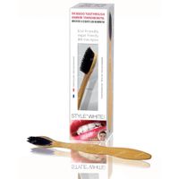 Style White Tooth Brush Bamboo 1 st