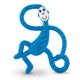 Matchstick Monkey Dancing Anneau de Dentition Bleu Foncé 1 pièce