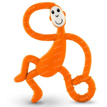 Matchstick Monkey Dancing Anneau de Dentition Orange 1 pièce