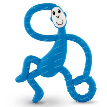 Matchstick Monkey Dancing Beißring Hellblau 1 st