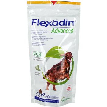 Flexadin Advanced + Boswellia Chien 60 comprimés à croquer