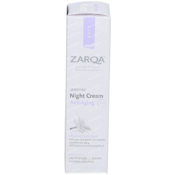 Zarqa Sensitive Anti-Age Nachtcrème 50 ml nachtcrème