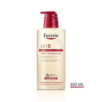 Eucerin pH5 Soft Shower Droge en Gevoelige Huid 400 ml