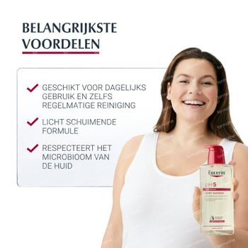 Eucerin pH5 Soft Shower Droge en Gevoelige Huid 400 ml