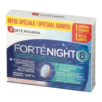 Forté Pharma FortéNight 8h - 1 Semaine OFFERTE 23+7 comprimés