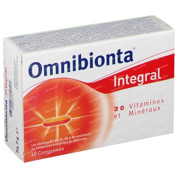 Omnibionta® Integral 60 comprimés