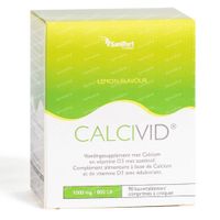Calcivid 1000mg/800ie Lemon Chew 90 kauwtabletten