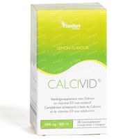 Calcivid 1000mg/800ie Lemon Chew 28 kauwtabletten