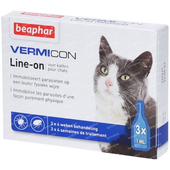 Beaphar® Vermicon Line-On Kat 3x1 ml