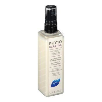 Phyto Phytokeratine Spray Réparateur Thermo-Protecteur Cheveux Abîmés et Cassants 150 ml