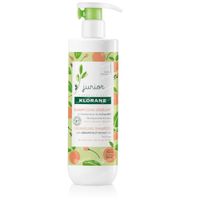 Klorane Junior Detangling Shampoo with Organically Farmed Oat - Peach Nieuwe Formule 500 ml