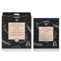 Apivita Express Beauty Tissue Gelaatsmasker Carob 15 ml