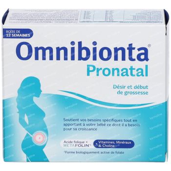 Omnibionta® Pronatal 12 Weken 84 tabletten