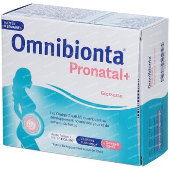 Omnibionta® Pronatal+ 4 Semaines 2x28 pièces