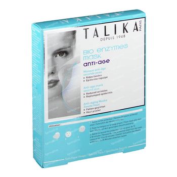 Talika Bio Enzyme Anti-Aging-Maske PROMO PACK 5 st