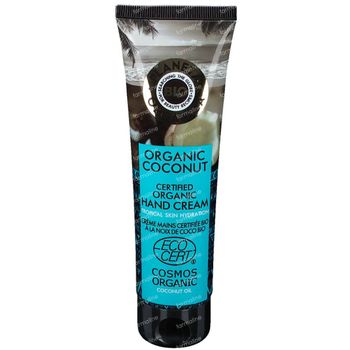 Planeta Organica Crème pour les Mains Bio Noix de Coco 75 ml