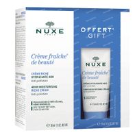 Nuxe Crème Fraîche de Beauté Dry Skin Gift Set 1 shaker