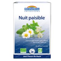 Biofloral Infusion Nuit Paisible Bio 20 sachets